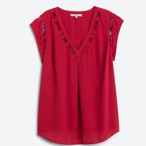 Kabari Cutout Detail Blouse